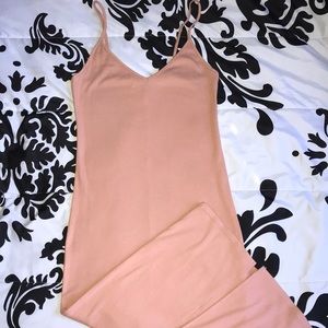 Blush Midi Dress NWOT